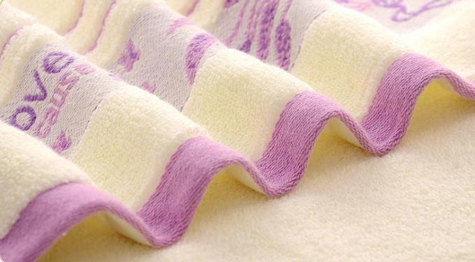 As toalhas de banho puras de Microfiber do algodão anti - desvaneça-se com absorvência de ponto alto
