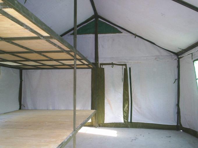 2 - 40 barracas de lona resistentes da pessoa com quadro de polo de aço galvanizado quente