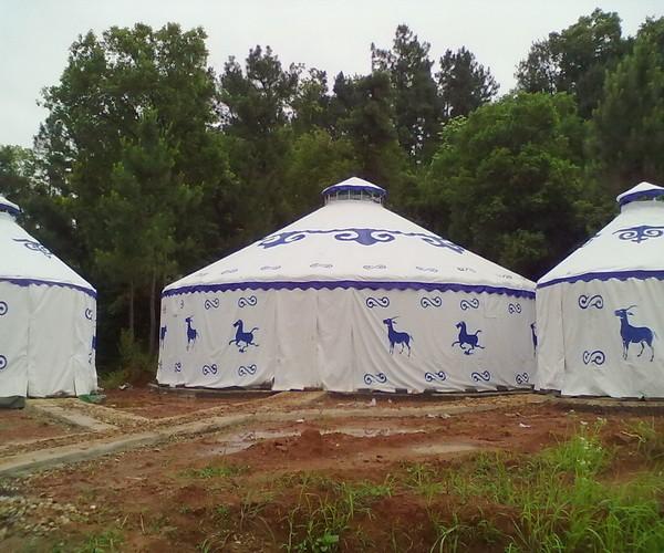 Casa da barraca do Mongolian da atividade do festival com tela da tampa da resistência de fogo de 4 camadas