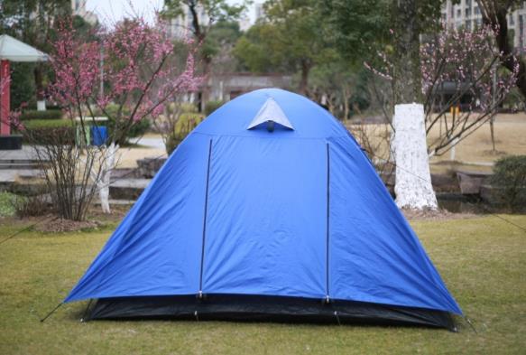 3-4 barraca de acampamento exterior impermeável da pessoa para viajar, dobradura fácil