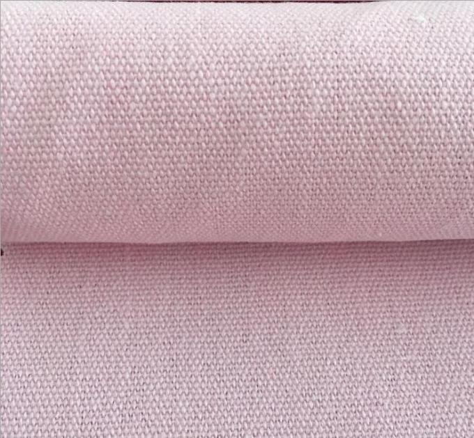 Tipo penteado tela tingida do fio da lona do algodão da barraca, calor - material da tela do sofá da isolação 